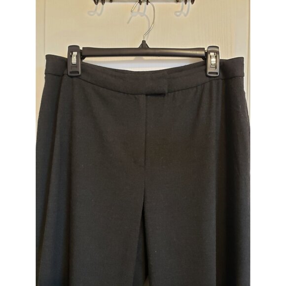 Jones & CO stretch, gray slacks with hidden, back zipper hem, size 14 - Picture 2 of 9